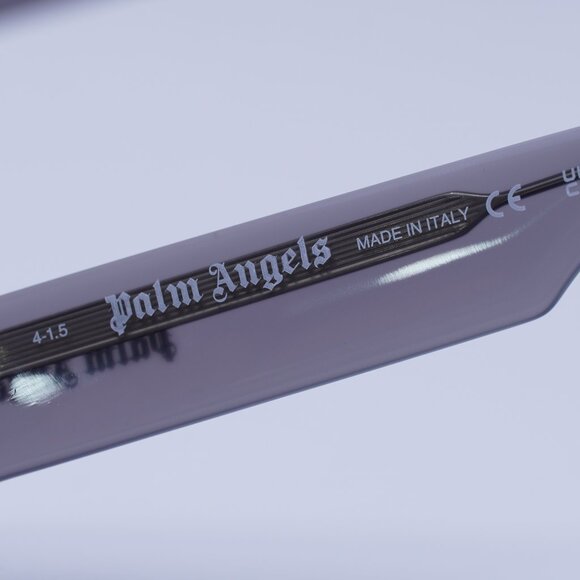 Palm Angels PERI086 HYDE 0921 Sunglasses Grey Rectangle Frame, Cameo Lenses - Picture 8 of 11